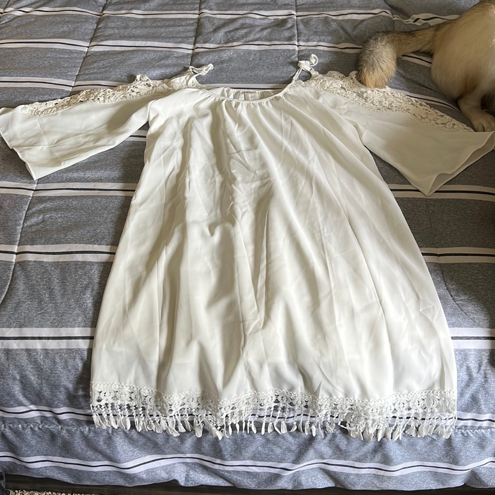 White summer dress!